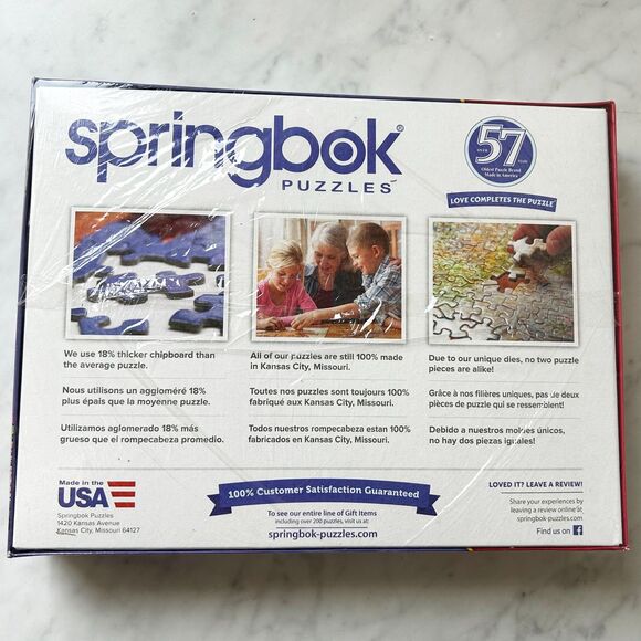 Springbok Wine Cellar 500 Piece Jigsaw Puzzle Flowers Ornate Gate 18 x 23.5 NEW - Picture 5 of 5